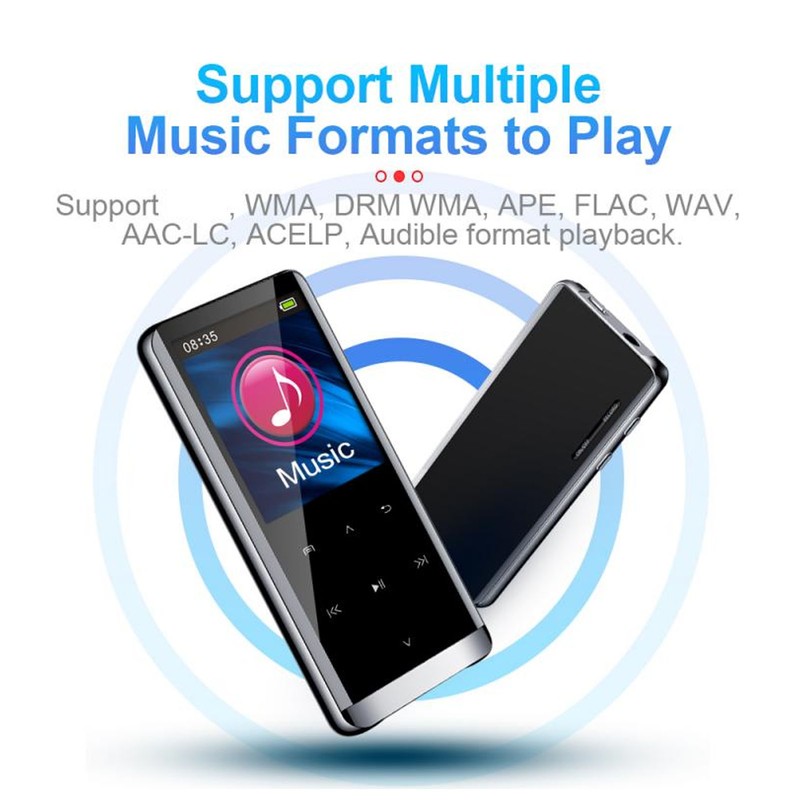 MP3 Player 1.5in Screen Hifi Sound 3D Stereo Photo Electric