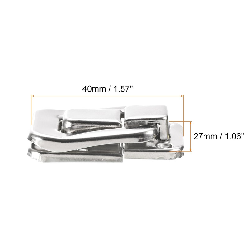 sourcing map 4Pcs Toggle Catch Lock, 1.57" x 1.06" (LxW)