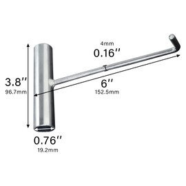 OK5STAR Trampoline Spring Tool 2 Pack Spring Puller Tool Trampoline T-Hook Puller for Springs