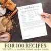 Recipe Book to Write in Your Own Recipes | 12"