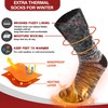 Welwoos Heated Thermal Socks for Women & Men Warm Winter