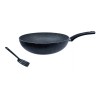 Vencort Wok Grande Con Antiadherente Granito Italiano 28cm Vencort