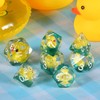 FLASHOWL Duck Dice Polyhedral & RPG Dice DND Dice Set