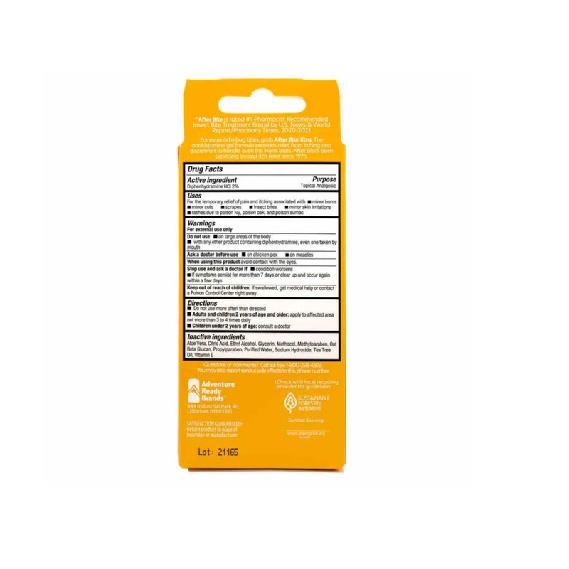 After Bite Xtra Gel Instect Bites 0.7 oz (3 pack)