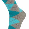 Mysocks Calcetines largos unisex hasta la rodilla, Turquesa menta sobre