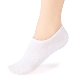 IDEGG No Show Socks Womens and Men Low Cut Ankle Short Anti-slid Athletic Running Novelty Casual Invisible Liner Socks (US, Numeric, 5, 8.5, Regular, Regular, 12, 12 White)