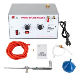 110V Welding Melting Machine Kit, 30W Multi-functional Gasoline Welding Machine w/Welding Gun, Portable Welding Melting Equipment, Welding Systems for Various Plastics/Aluminum and other metals