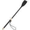Coldairsoap 18 inches Black Crop for Horse, Faux Leather Horse