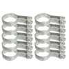 Aiwaiufu 10 Pcs Chain Link Fence Tension Band, Tension Bands