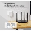 Tenda PH3 1000Mbps Powerline Adapter Kit with Single Port/Home Plug