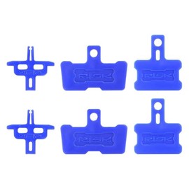 6 separadores de pastillas de freno de bicicleta, almohadillas para orejas de disco hidráulicas para bicicleta, bloques de purga de freno de disco par