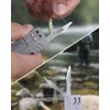 Titanium EDC Tool with Small Adjustable Spanner Wrench, Pocket Screwdriver,