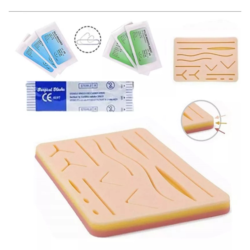 OEM Pad Para Práctica De Sutura Insiciones Pad De Sutura