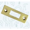 Polished Brass Steel Face Plate for Doors and Frames
