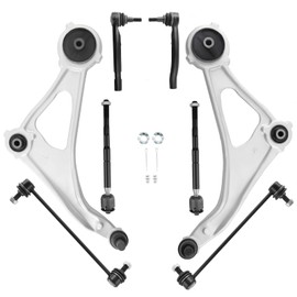 maXpeedingrods 8Pc Front Suspension Kit for Nissan Altima 2015-2018, Maxima 2016-2022, 2 Lower Control Arms w/Ball Joint 2 Sway Bar Link 4 Tie Rods