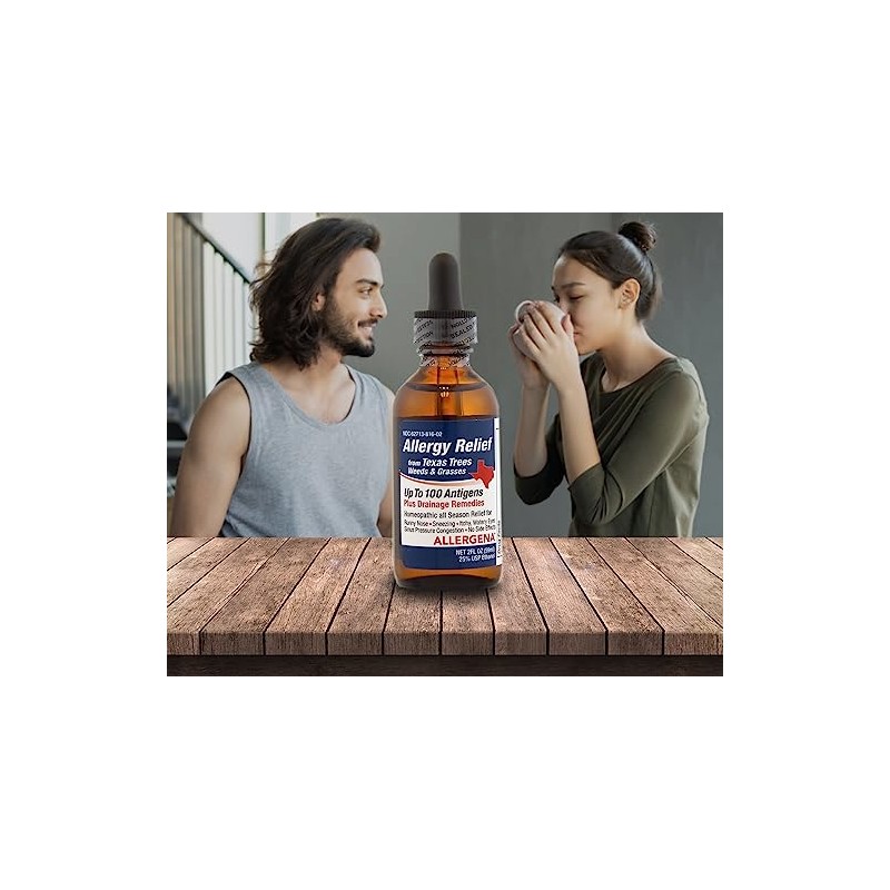 PROGENA - Allergena Texas Trees - Allergy Relief Drops (1