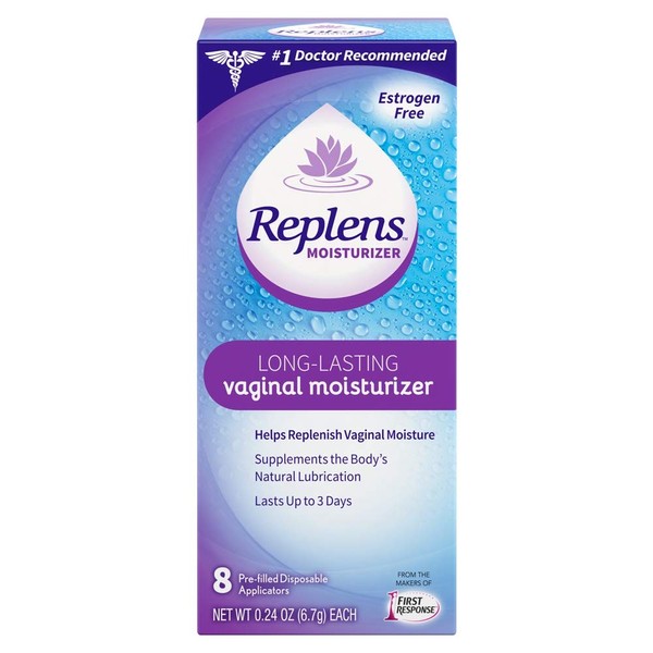Replens Long-Lasting Vaginal Moisturizer - 8 ct, Pack of 5