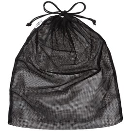 Solo Tourist Mesh Drawstring Bag, 18.1 inches (46 cm), 1.8 lbs (0.03 kg), MK-M, Black