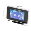 2-in-1 LCD Car Digital Fuel Level Gauge Voltmeter Universal Instrument