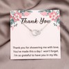 TGBJE Thank You For Showing Me With Love Necklace Baptism