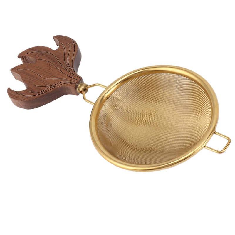 Tea Strainer with Handle Easy To Clean Large Capacity Stainless