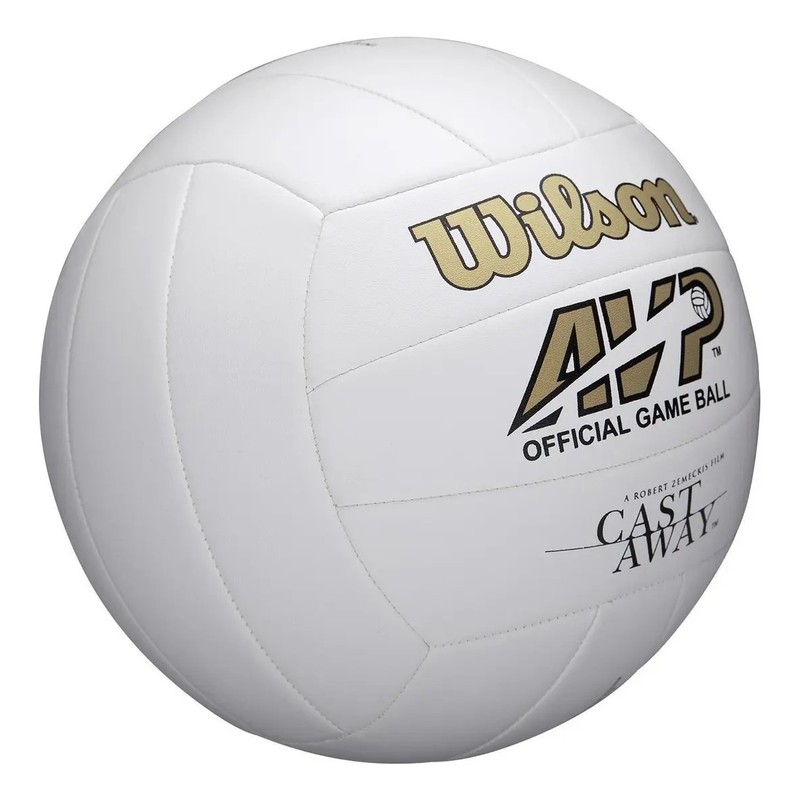 Balón De Volleyball Castaway Naufrago Wilson Color Blanco