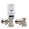 Vancoco Thermostatic Head, Thermostatic Complete Set, Corner Shape, Radiator Valve,