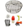 KUFA Stainless Steel Crab Trap with Zinc Anode & Accessory