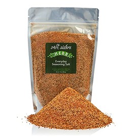 s.a.l.t. sisters Everyday Seasoning | All-Natural, Gluten Free, MSG Free, Non-GMO | Dried Spice & Salt Seasoning | Versatile Use for Meat, Fish, Vegetables, and More | 1lb