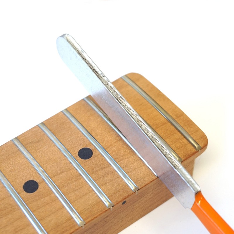 Guitar Anatomy Fret Crowning File - Double-edged 2.5mm / 3.0mm