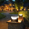 Masdio Landing Light Outdoor Solar Post Cap Lights, Deck Fence,
