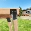 4 Pcs Outdoor 4"x4" Compound Angle Brackets,Deer Stand Brackets for
