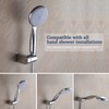 Shower Head Holder, FUYIOCN 360° Adjustable Angle Shower Holders,Shower Head