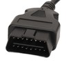 OBDII Diagnostic Cable 12V High Flexibility Code Reader Cable for