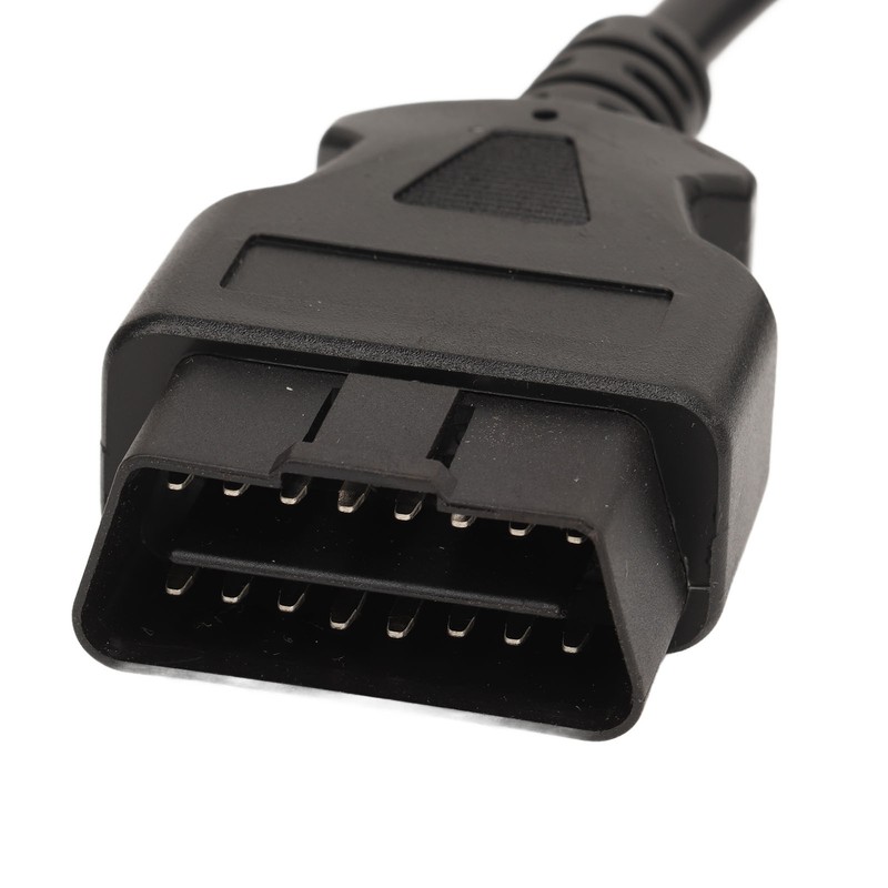 OBDII Diagnostic Cable 12V High Flexibility Code Reader Cable for