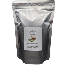 Hawthorn - Crataegus laevigata Loose Leaf & Flower C/S from 100% Nature (1 oz)