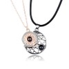 Collar Magnético para Parejas de Sol Y, 100 Idiomas, Colgante