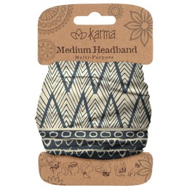 Karma Regalos Mitad Diadema, Negro/Crema