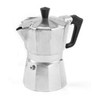 Leopold Vienna Espresso Maker for 3 Cups, Aluminium Silver, 8.1