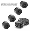 RC Hex Wheel Hub Adapter Hub Widening Connector for Traxxas
