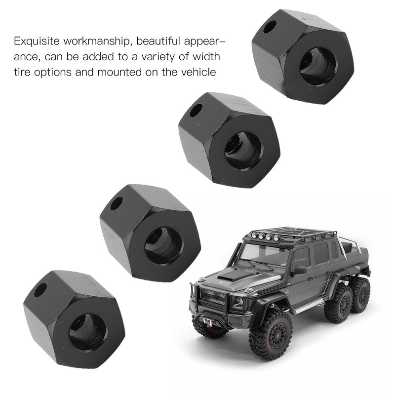 RC Hex Wheel Hub Adapter Hub Widening Connector for Traxxas
