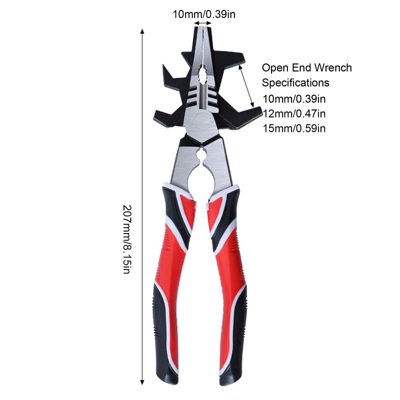 MIG Welding Pliers 8 Inch Multifunctional High Carbon Steel Electric