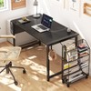 Casaottima 40 inch Computer Desk, Modern Simple Style Desk for