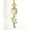 Artisan Tree Frog with Faceted Glass Heart Ceiling Fan Pull