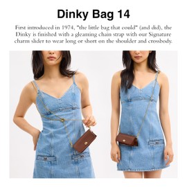 Coach the Summer I Turned Pretty Dinky Bag 14, B4/Redwood