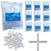 fogman Tile Spacer, Adjustable Spacing, Cross Grout, Individual Packaging, 0.08,