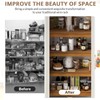 Gashell Wire Shelf Covers, Bamboo Wire Rack Covers for Pantry,