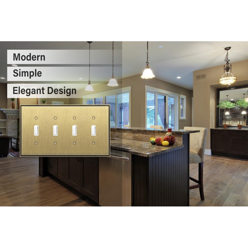 Henne Bery Soft Modern Decorative Wall Plate Switch Plate Outlet