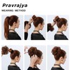 Sheetal Traders Hair Bun Extensions Wavy Curly Dish Donut Ponytail
