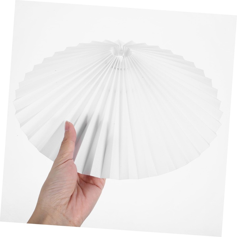 NUOBESTY Bedroom Lampshade White Table Lampshade Umbrella Shape Easy to